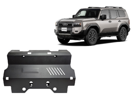 Stahl Unterfahrschutz für Kühler Toyota Land Cruiser 250 (2024-2026) EANToyota Land Cruiser