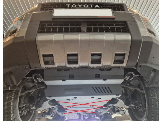 Stahl Unterfahrschutz für Kühler Toyota Land Cruiser 250 (2024-2026) EANToyota Land Cruiser