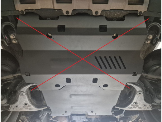 Stahl Unterfahrschutz für Motor Toyota Land Cruiser 250 (2024-2026) EANToyota Land Cruiser