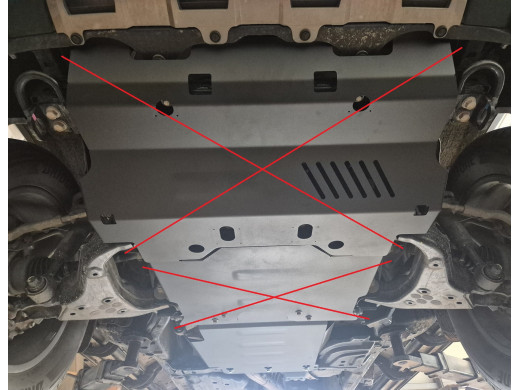 Stahl Unterfahrschutz für Getriebe Toyota Land Cruiser 250 (2024-2026) EANToyota Land Cruiser