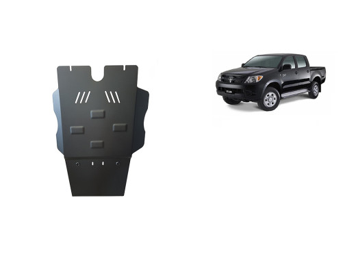 Stahl Unterfahrschutz für Differentialschutz Toyota Hilux (2004-2015) EANToyota Hilux