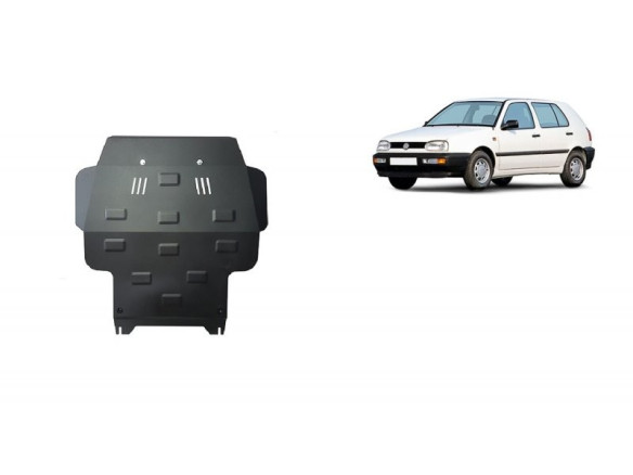 Stahl Unterfahrschutz für Motor VW Golf 3 (1991-1998) EANVolkswagen Golf