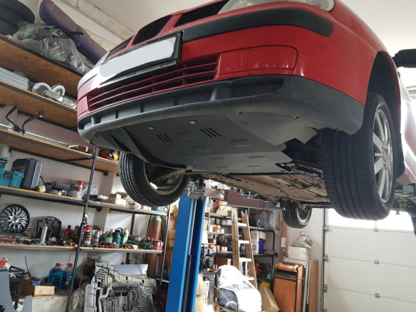 Stahl Unterfahrschutz für Motor VW Golf 3 (1991-1998) EANVolkswagen Golf