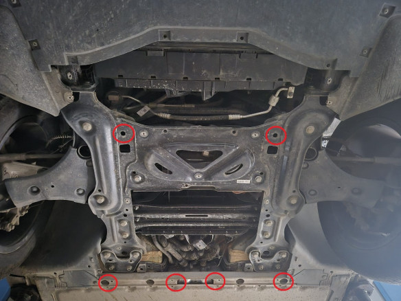 Stahl Unterfahrschutz für Motor Volkswagen ID 5 (2022-2026) EANVolkswagen ID