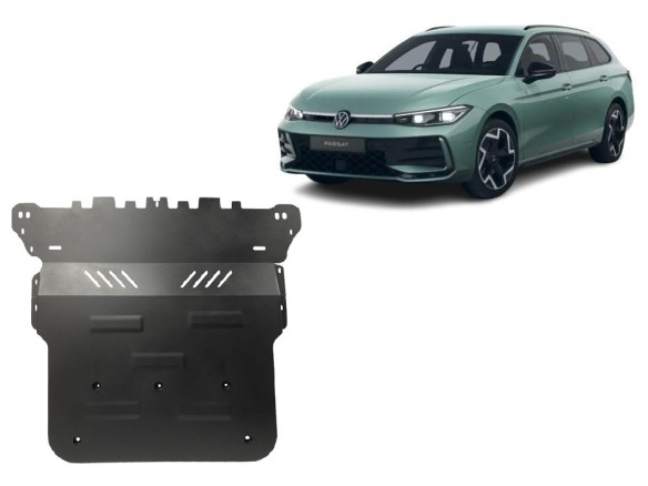 Stahl Unterfahrschutz für Motor VW Passat (2024-2026) EANVolkswagen Passat