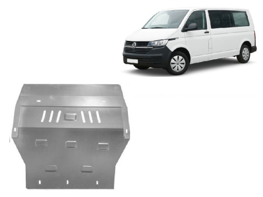 Unterfahrschutz aus verzinktem Stahl für Volkswagen Transporter T6.1 Caravelle (2019-2022) EANVolkswagen Caravelle