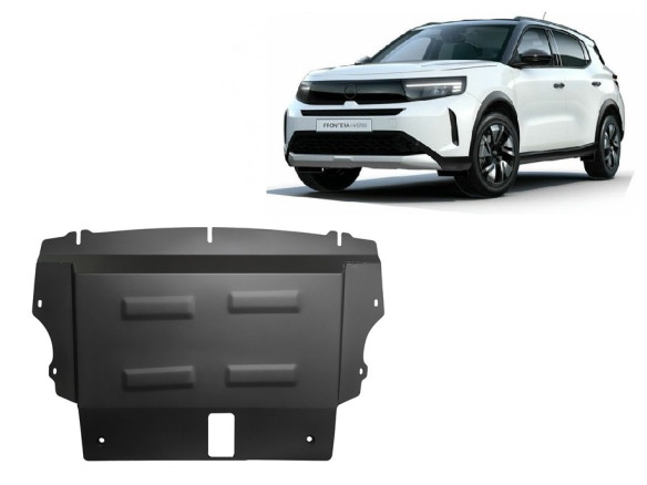 Stahl Unterfahrschutz für Motor Opel Frontera (2024-2026) EANOpel Frontera