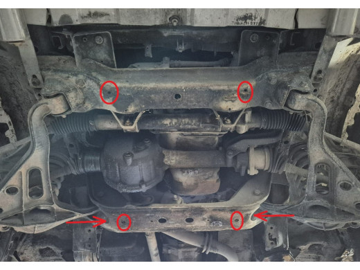 Stahl Unterfahrschutz für Motor Suzuki Grand Vitara XL-7 (1999-2005) EANSuzuki Grand Vitara