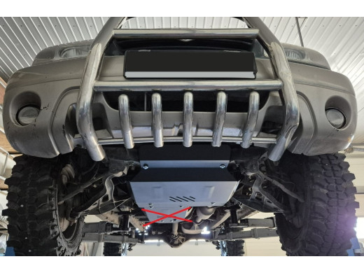 Stahl Unterfahrschutz für Motor Suzuki Grand Vitara XL-7 (1999-2005) EANSuzuki Grand Vitara