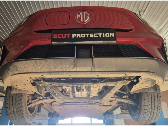 Stahl Unterfahrschutz für Motor MG ZS (2022-2026) EANMG ZS