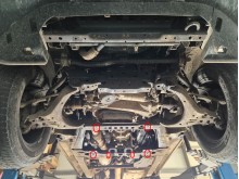 Stahl Unterfahrschutz für Getriebe Isuzu D-Max (2019-2026)