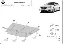 Stahl Unterfahrschutz für Motor Renault Latitude (2010-2015)