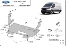 Stahl Unterfahrschutz für Motor Ford Transit V363 4x4 (2024-2026)