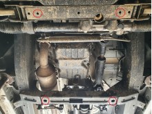 Stahl Unterfahrschutz für Getriebe Ssangyong Musso Grand (2018-2026)