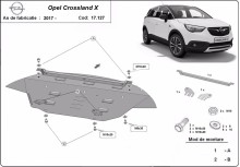 Stahl Unterfahrschutz für Motor Opel Crossland X (2017-2026)