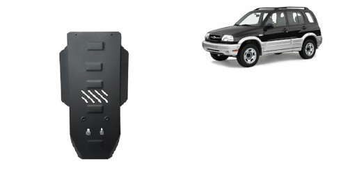 Stahl Unterfahrschutz für Getriebe Suzuki Grand Vitara (1999-2005)