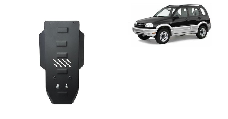 Stahl Unterfahrschutz für Getriebe Suzuki Grand Vitara (1999-2005)