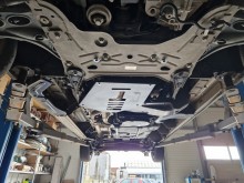 Stahl Unterfahrschutz für Katalysator Renault Trafic (2022-2026)