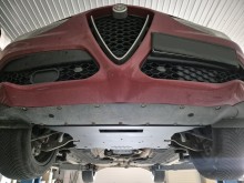 Stahl Unterfahrschutz für Motor Alfa Romeo Stelvio (2016-2026)