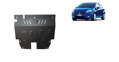 Stahl Unterfahrschutz für Motor Fiat Grande Punto (2006-2018)