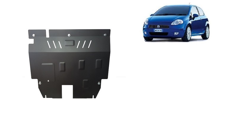 Stahl Unterfahrschutz für Motor Fiat Grande Punto (2006-2018)