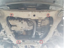 Stalowa Osłona pod silnik Volvo S60 (2000-2009) EAN