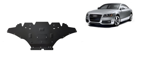 Stahl Unterfahrschutz für Motor Audi A5 diesel (2008-2016)