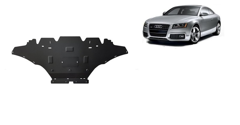 Stahl Unterfahrschutz für Motor Audi A5 diesel (2008-2016)