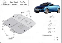 Stahl Unterfahrschutz für Motor Opel Tigra (2004-2009)