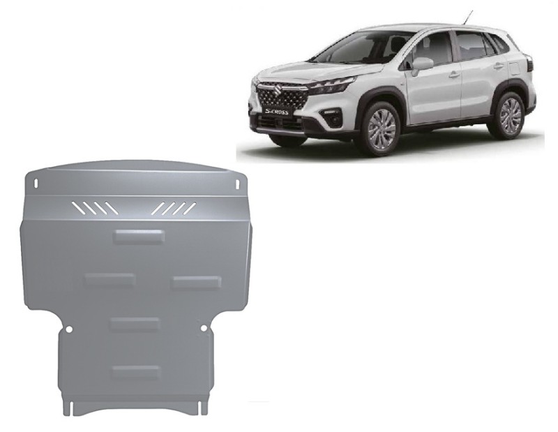 Aluminium Unterfahrschutz für Motor Suzuki S-Cross (2013-2023)