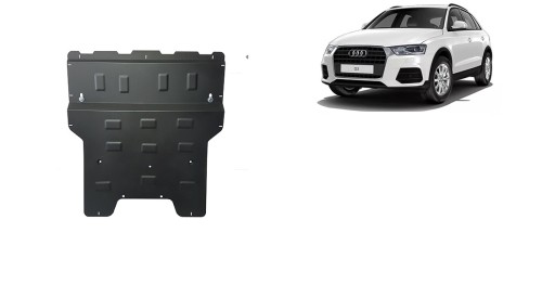 Stahl Unterfahrschutz für Motor Audi Q3 (2011-2018)