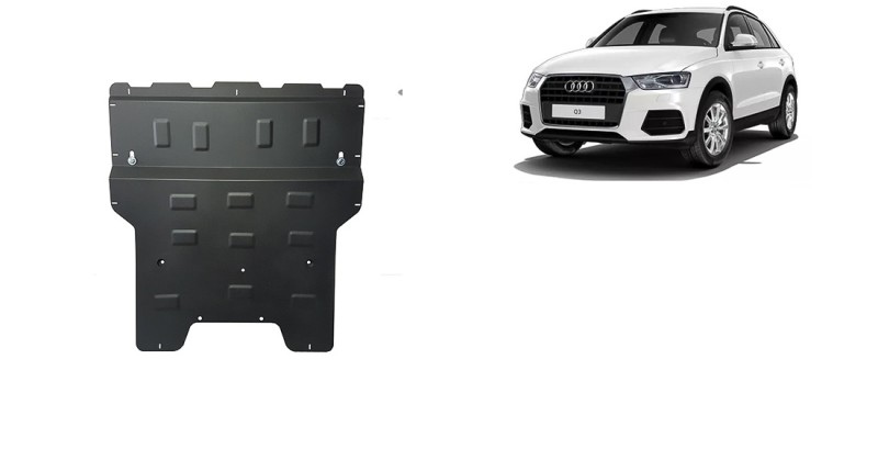 Stahl Unterfahrschutz für Motor Audi Q3 (2011-2018)