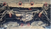 Stahl Unterfahrschutz für Motor Tesla Model Y (2024-2026)