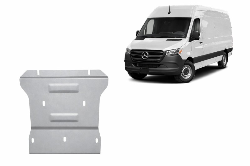 Aluminium Unterfahrschutz für Getriebe Mercedes Sprinter (2024-2026)