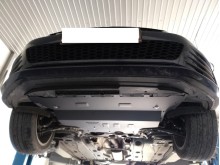 Stahl Unterfahrschutz für Motor Skoda Superb - Schaltgetriebe (2015-2024)
