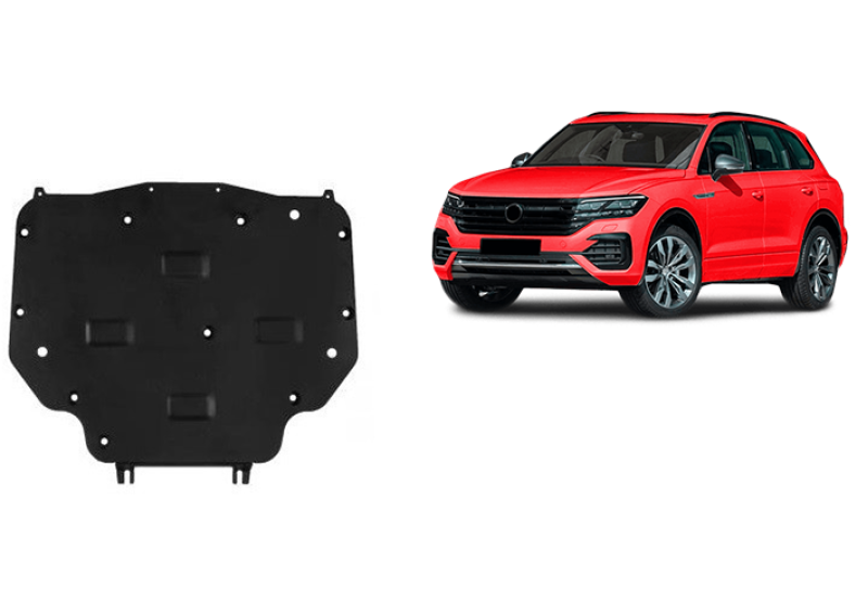 Stahl Unterfahrschutz für Getriebe VW Touareg (2018-2026)
