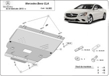 Stahl Unterfahrschutz für Motor Mercedes CLA X117 (2013-2019)