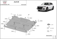 Stahl Unterfahrschutz für Motor Audi Q5 (2017-2025)