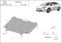 Stalowa Osłona pod silnik Toyota Prius (2016-2026) EAN