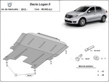 Aluminium Unterfahrschutz für Motor Dacia Logan (2012-2020)