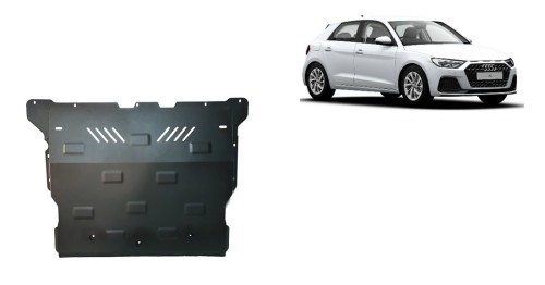 Stahl Unterfahrschutz für Motor Audi A1 (2017-2026)