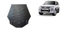 Stahl Unterfahrschutz für Getriebe Mitsubishi Pajero 4 (V80, V90) (2007-2021)