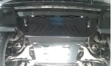 Stahl Unterfahrschutz für Motor, Kühler Mitsubishi Pajero 4 (V80, V90) (2007-2021)