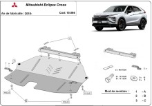 Stahl Unterfahrschutz für Motor Mitsubishi Eclipse Cross (2018-2026)