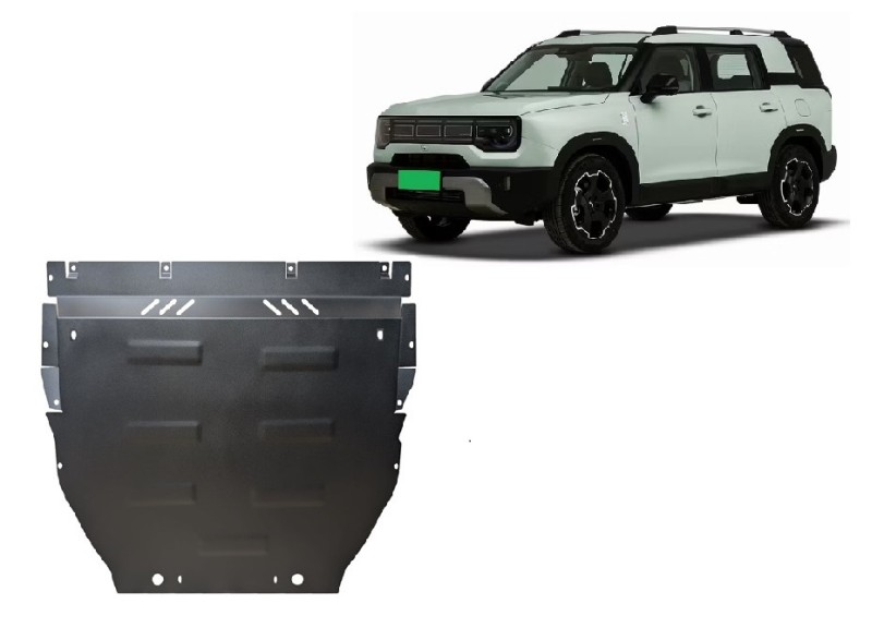 Stahl Unterfahrschutz für Motor Baic Beijing BJ30 (2024-2026)