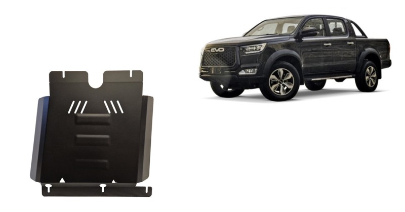 Stahl Unterfahrschutz für Getriebe Evo Cross 4 (2018-2026)