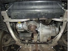 Stahl Unterfahrschutz für Motor Peugeot 407 (2004-2011)