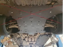 Stahl Unterfahrschutz für Getriebe Audi A8 (2010-2017)