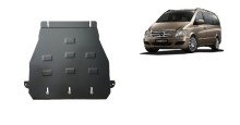 Stahl Unterfahrschutz für Getriebe Mercedes Viano W639 - 2.2 D 4x2 (2003-2014)
