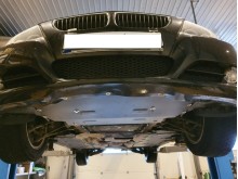 Stahl Unterfahrschutz für Kühler BMW seria 3 E90 (2004-2013)